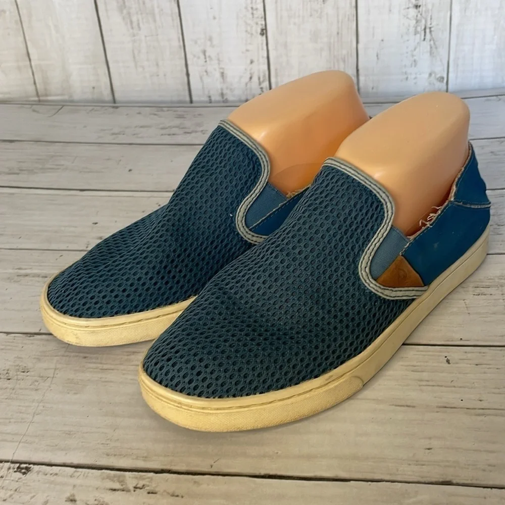 Olukai Pehuea Mesh Top Slip On Shoes